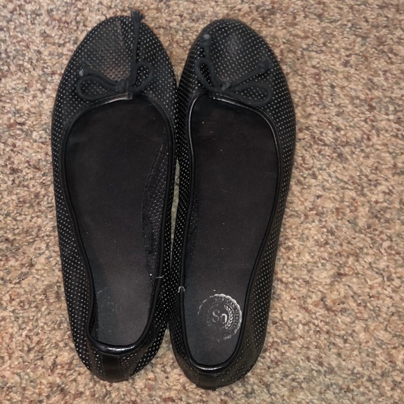 Black flats
